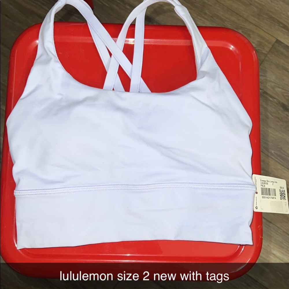 Lilac-Lululemon bra size 2.